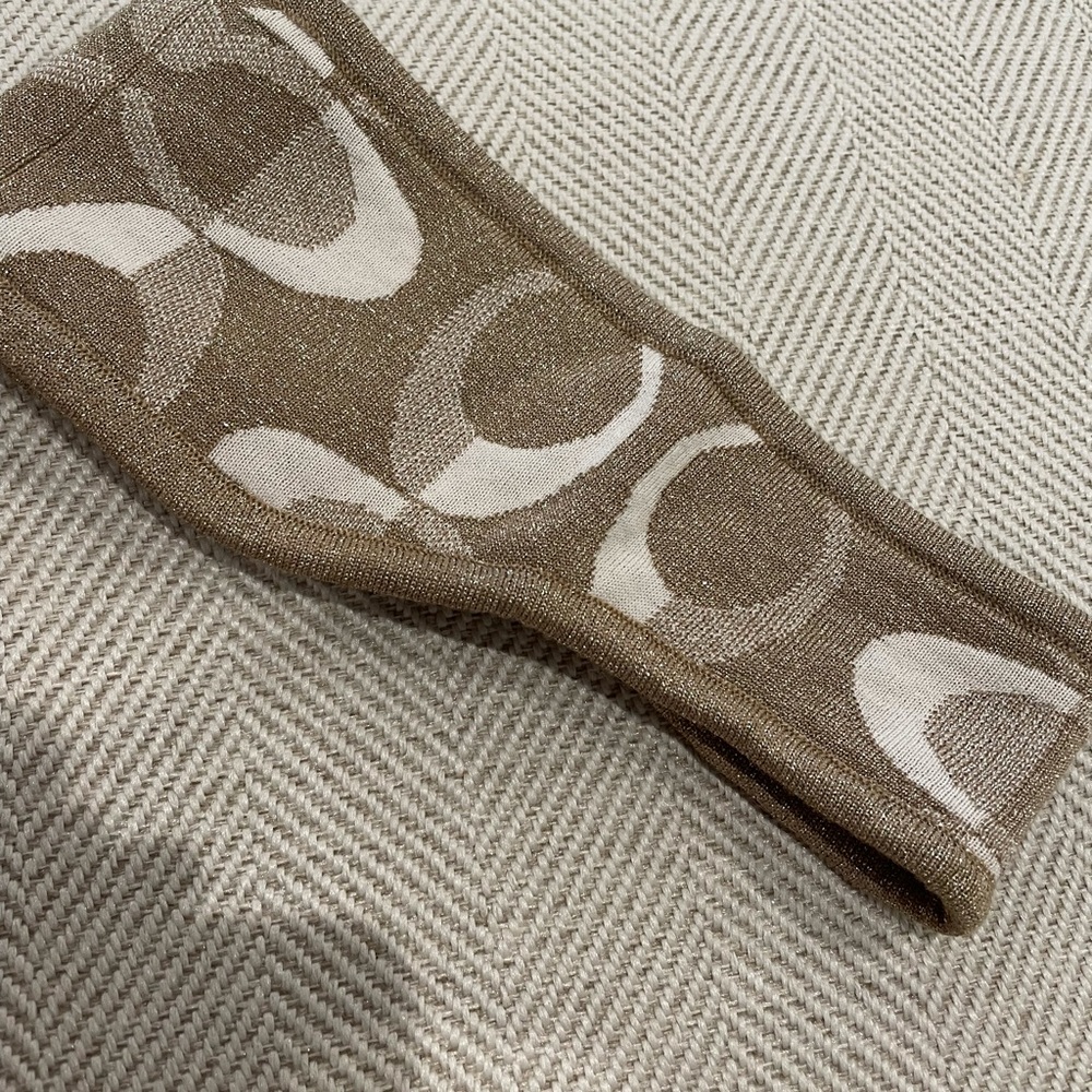 Coach head wrap/ear warmer